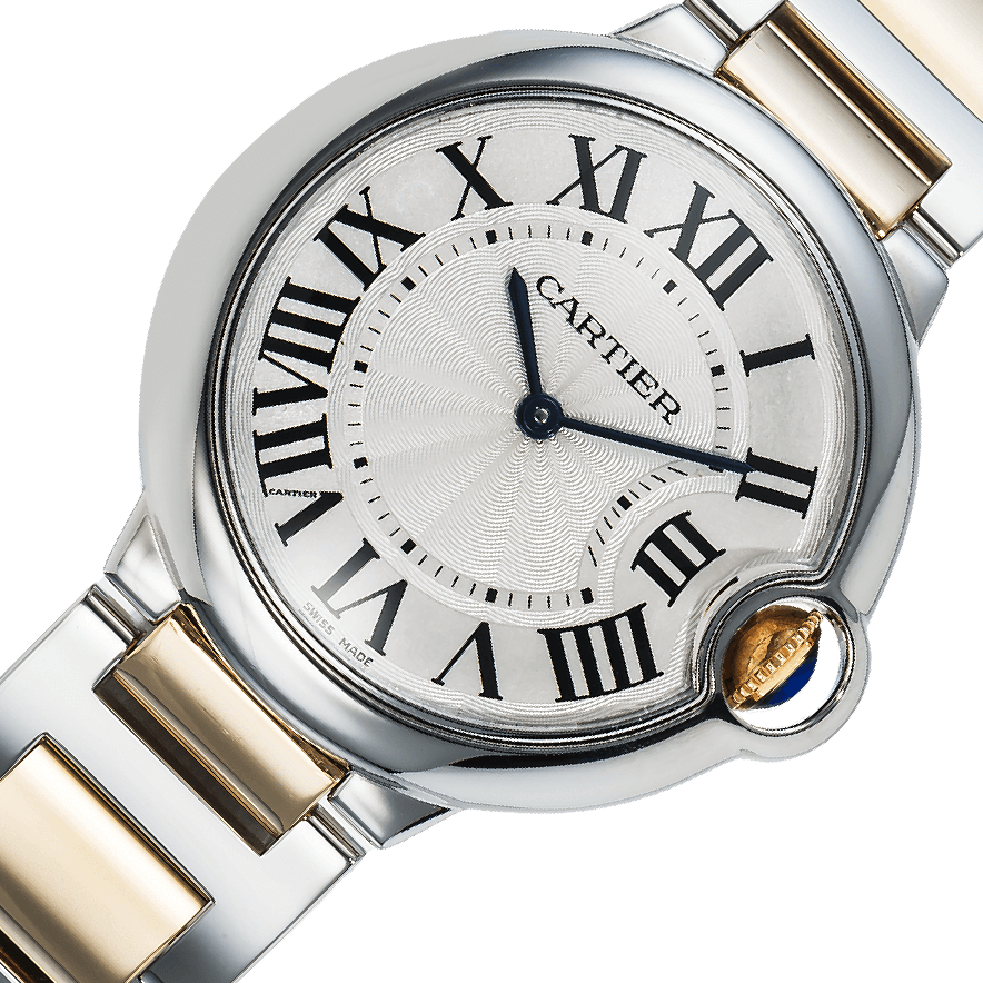 Cartier Ballon Bleu de Cartier W690 Silver Opaline Dial, Stainless