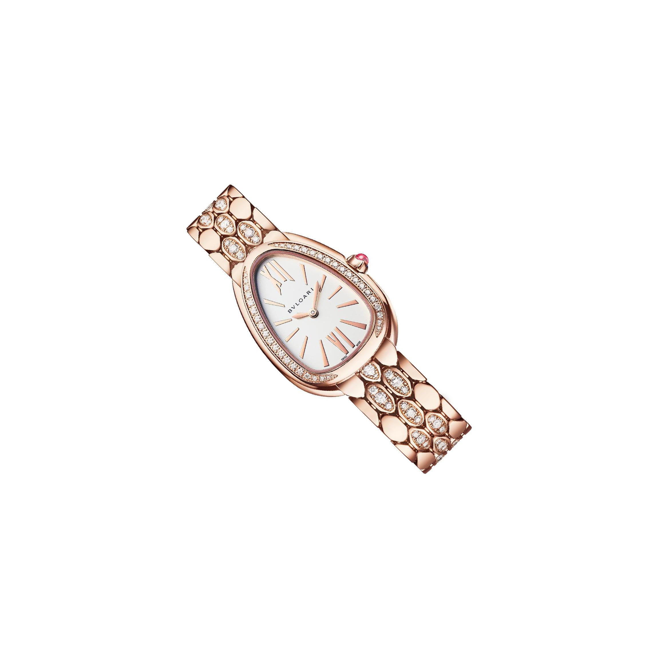 Bulgari Serpenti Seduttori Analog, Rose Gold, 33.0 mm, 30 m