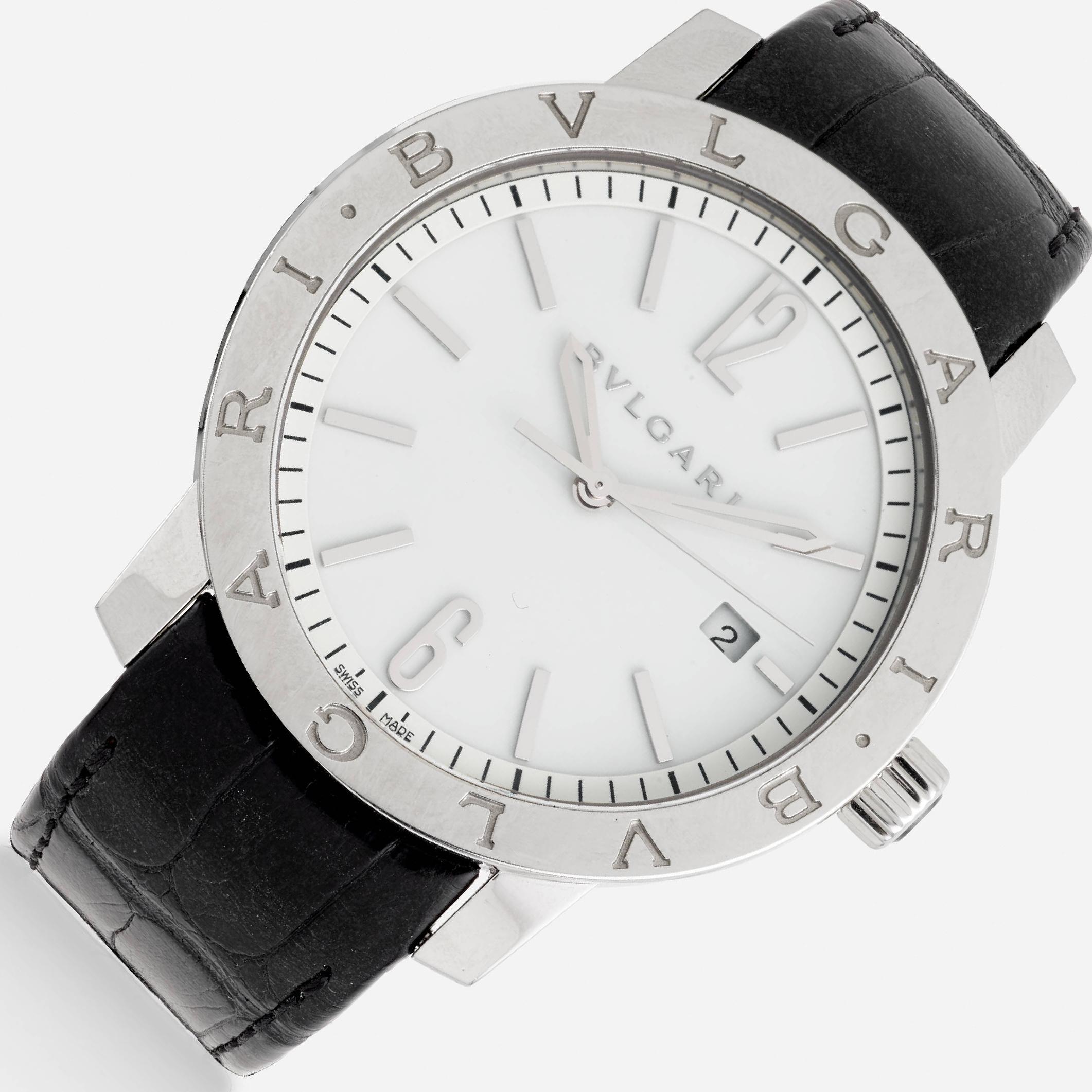 Bulgari Bulgari Solotempo White Dial, Stainless Steel, 41.5 mm, 4.0 hz