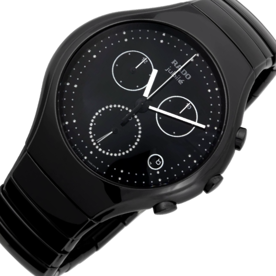 RADO Jubilé ブラック 時計 Yahoo!オークション -「rado jubile」の落札相場・落札価格