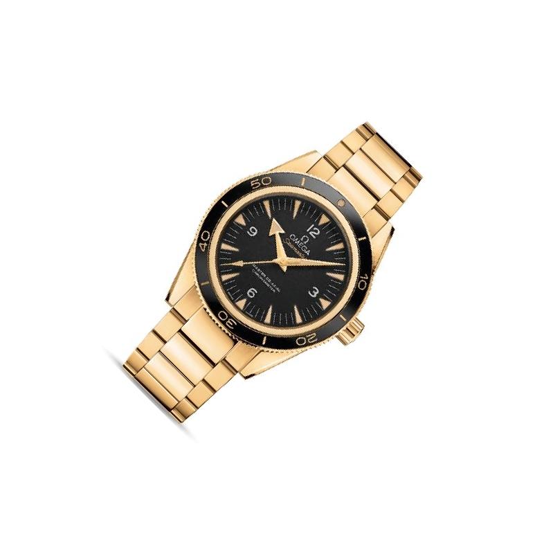 Omega Seamaster 300 233.60 Black Dial, Yellow Gold, 41.0 mm, Co-Axial