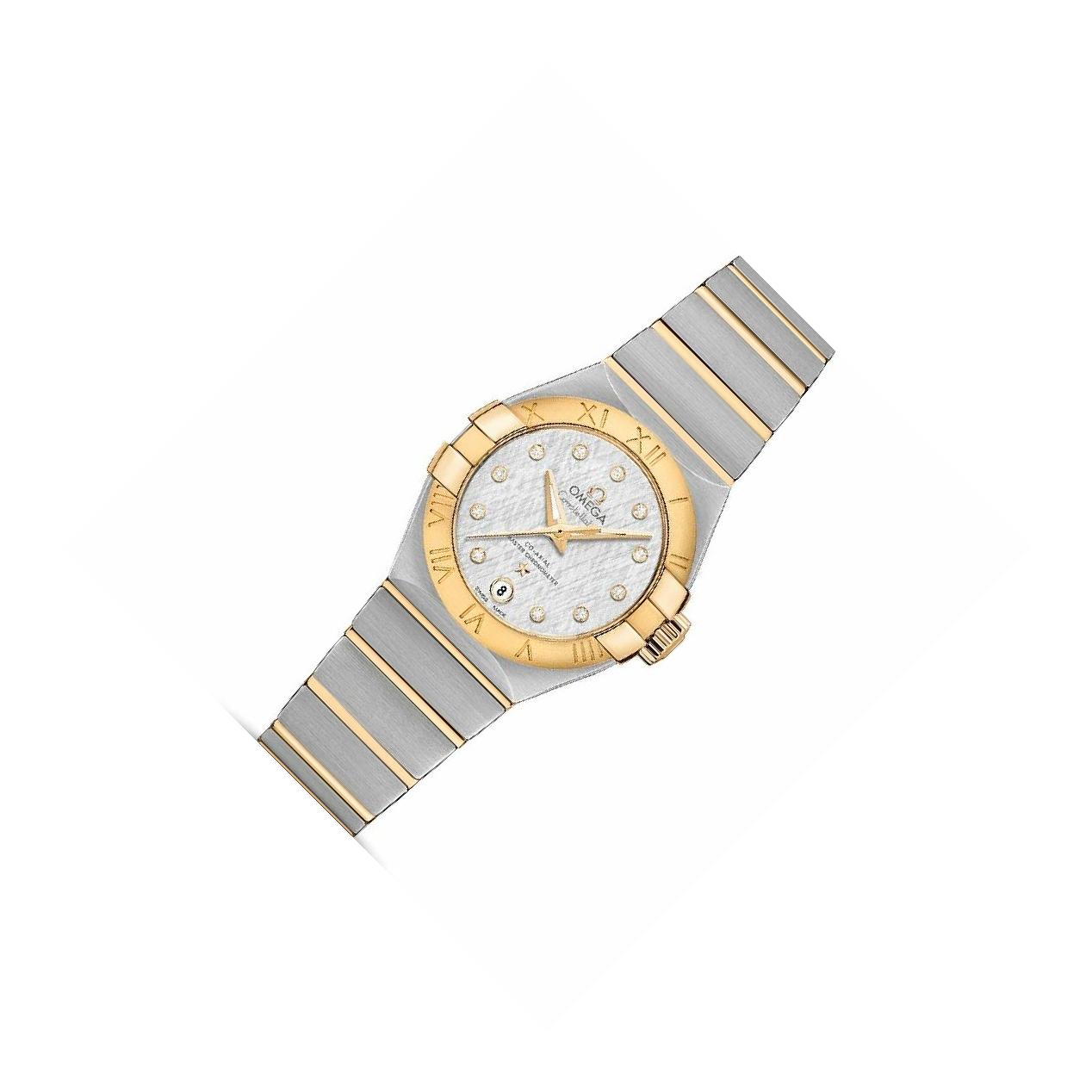 Omega Constellation 27 127.20 White Opaline Dial, Stainless Steel