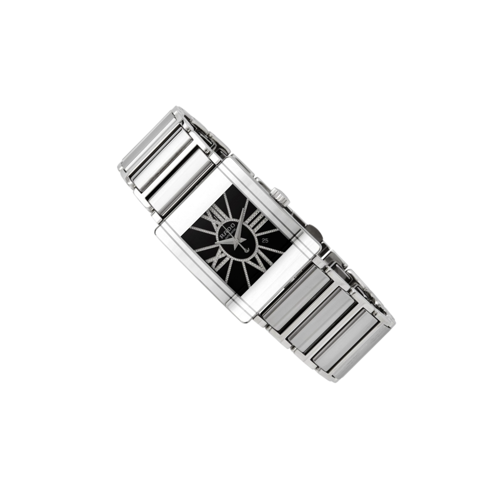 Rado Integral 2069 Black Dial, Stainless Steel, Jubile, Automatic