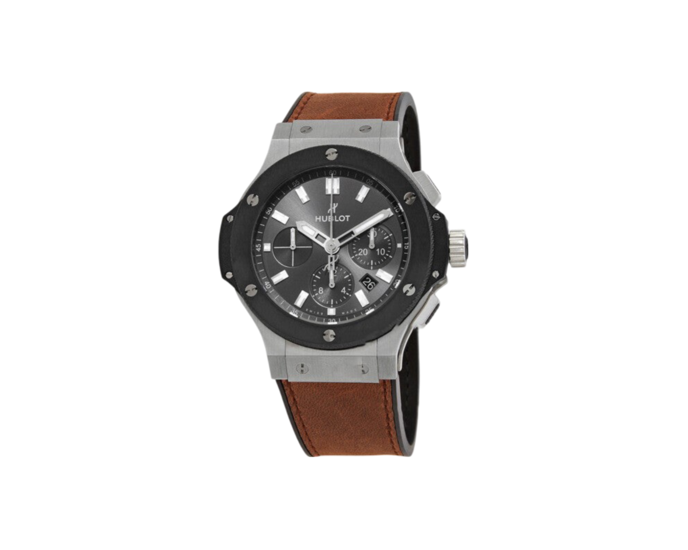 Hublot Big Bang 301.SM Black Dial, Stainless Steel, 44.0 mm, Zermatt