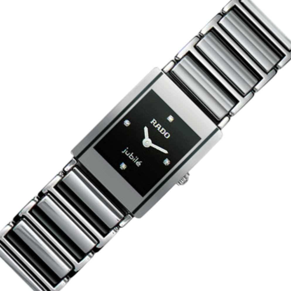Rado Integral 2048 Black Dial, Ceramic, 18.0 mm, Ladies Watch
