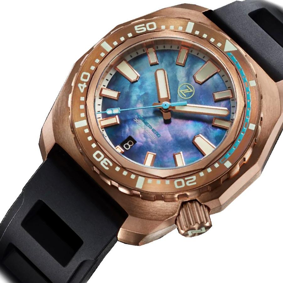 Zelos Hamm Divererhead V3 300 m Ceramic, Bronze, 300 m, Mother of