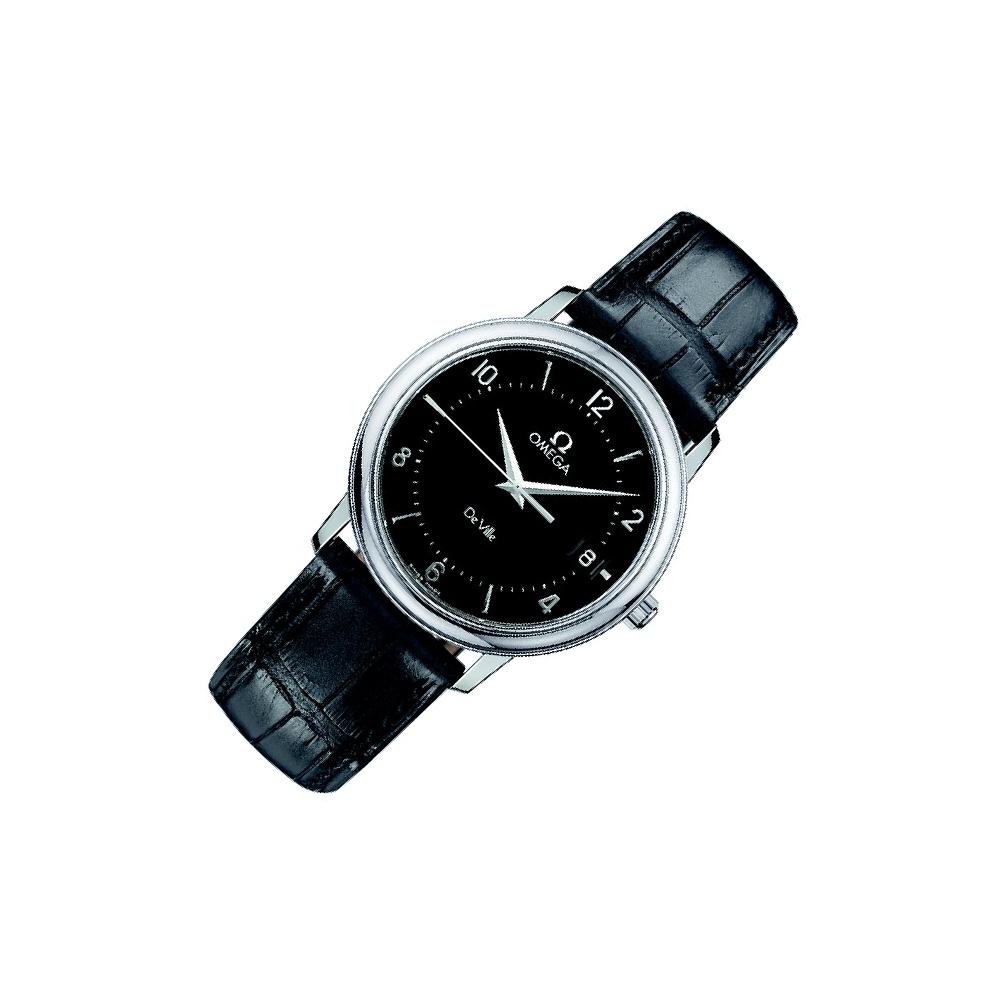 Omega De Ville Prestige 4810.50 Black Dial, Stainless Steel, 34.4