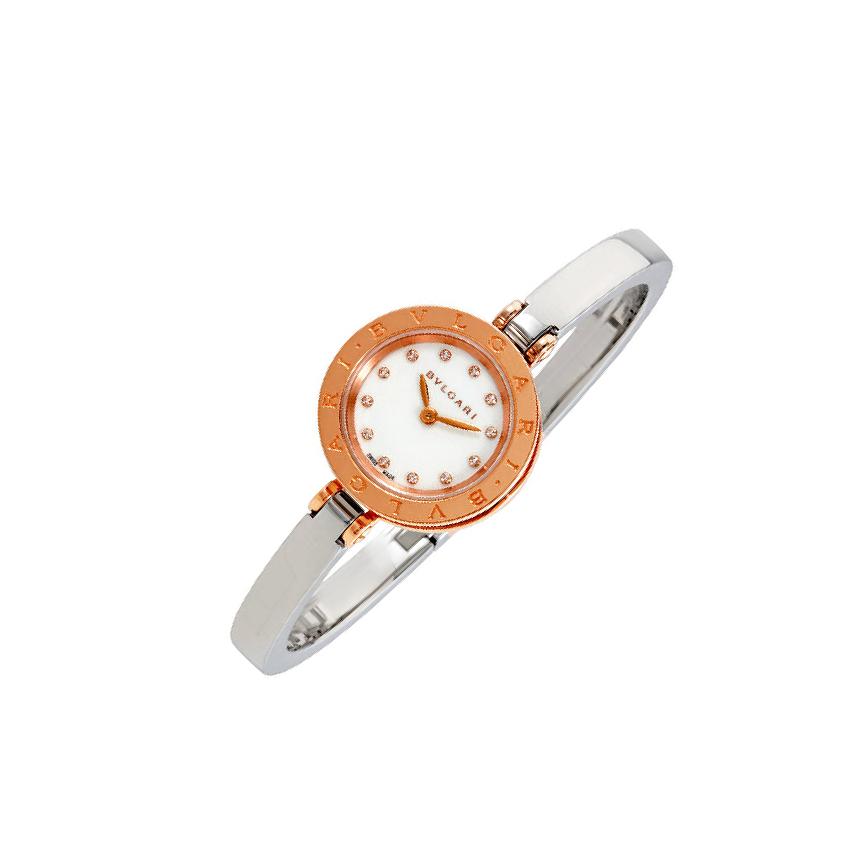 Bulgari B.Zero1 White Dial, Pink Gold Ceramic, 23.0 mm, 26280.0 hours