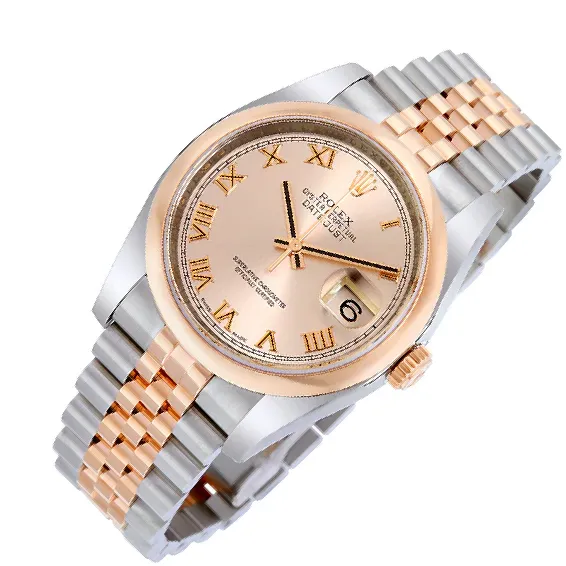 てぷぷ　0628 Rolex Oyster Perpetual Datejust 36 Black Mother of Pearl