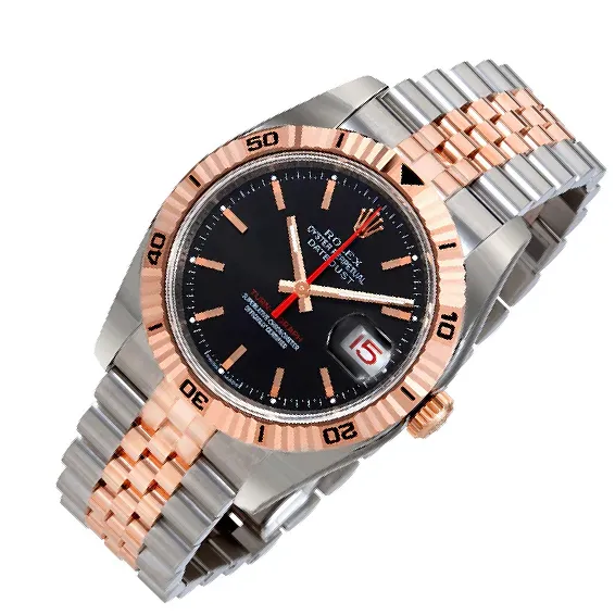 Rolex Datejust 116261 Black Dial, 18kt Pink Gold, 36.0 mm