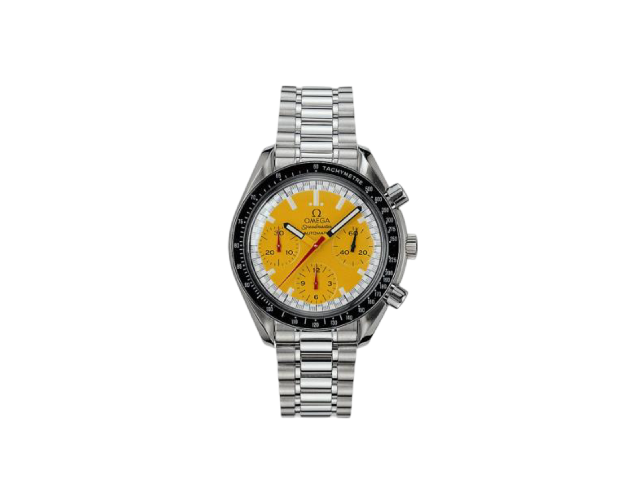 Omega Speedmaster Reduced 3510.12 Yellow Dial, Stainless Steel