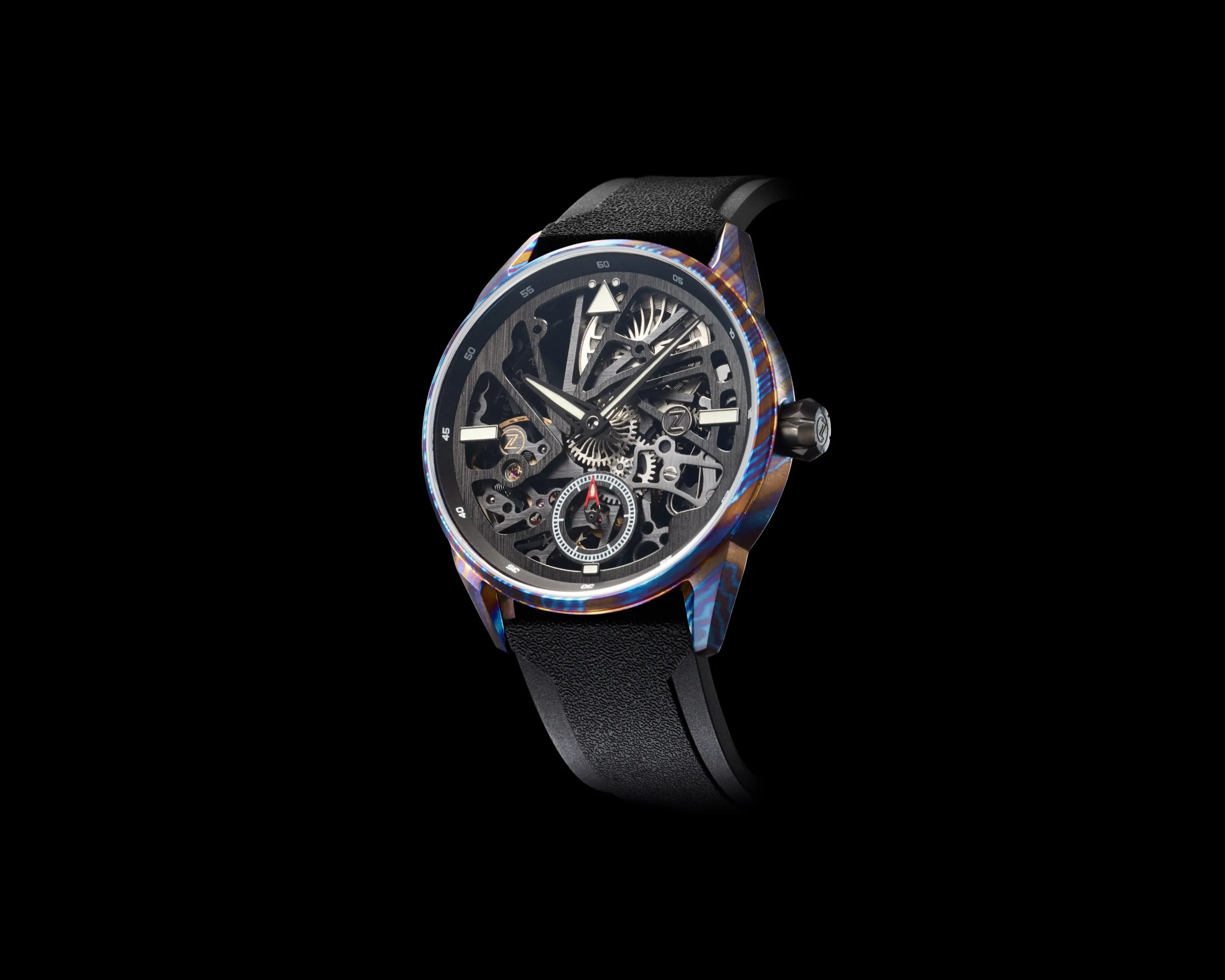Takisiro 　です。 Zelos Skyraider 2 Limited Edition, Skeleton Dial, Titanium