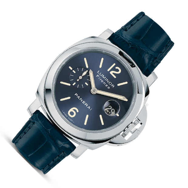 PANERAI22/20mm クロコダイル 茄子紺 PANERAI22/20mm クロコダイル
