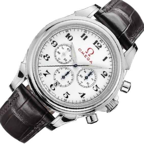 Omega De Ville 41 4841.20 White Dial, Stainless Steel, 41.0 mm