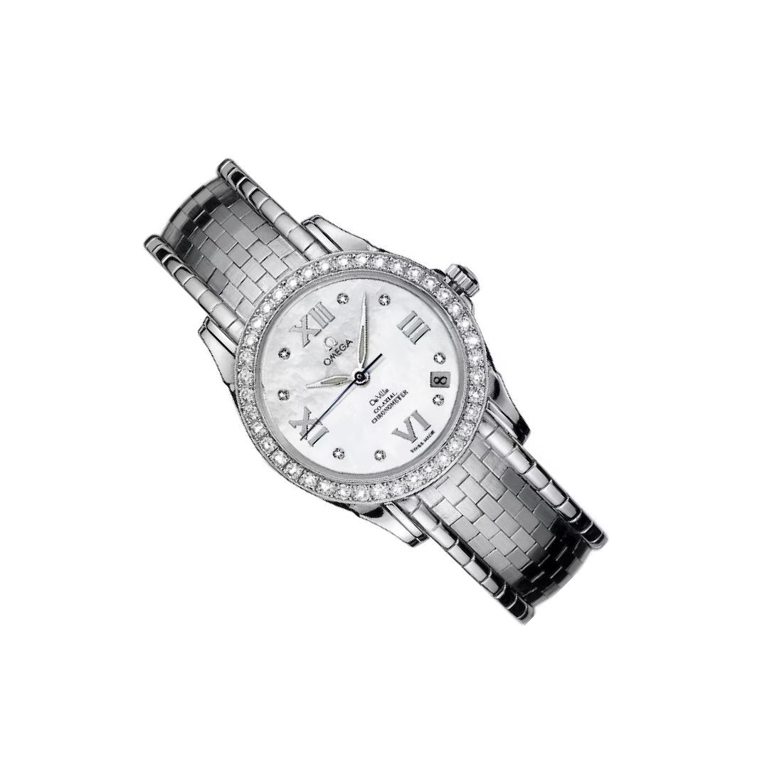 Omega De Ville 32.5 4586.75 White Dial, Stainless Steel, 31.1 mm