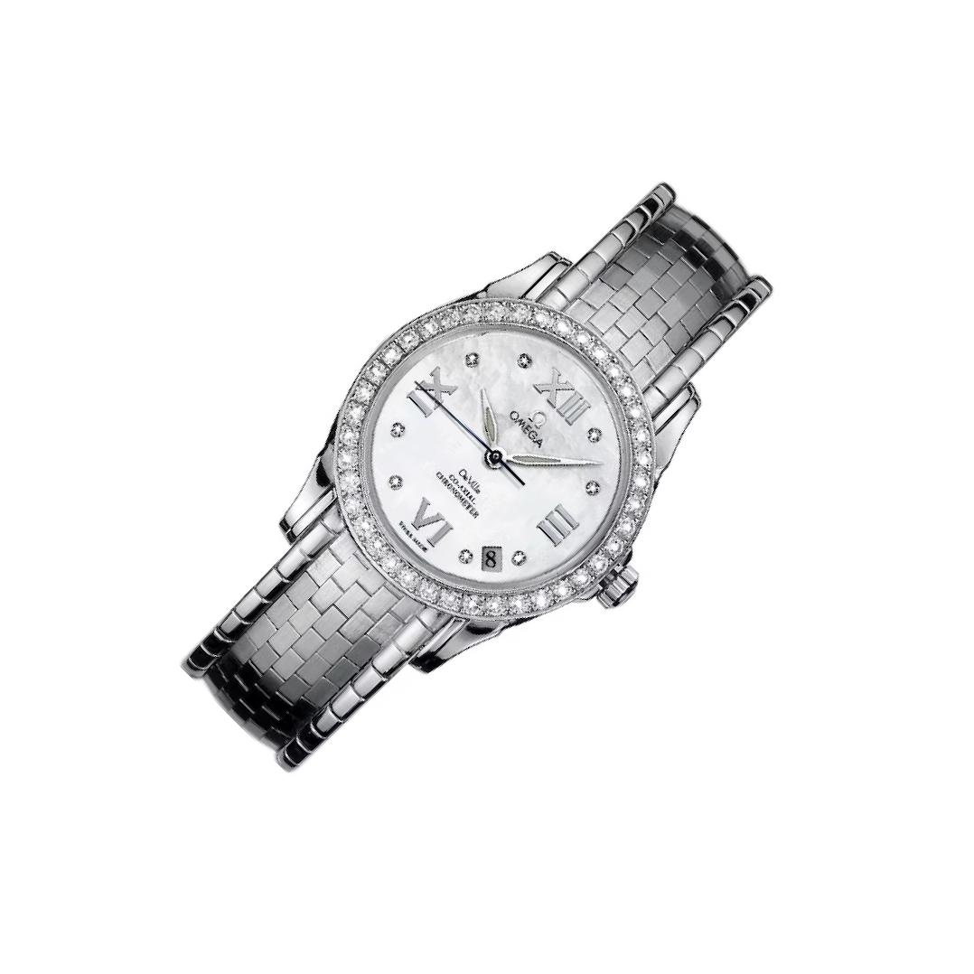 Omega De Ville 32.5 4586.75 White Dial, Stainless Steel, 31.1 mm