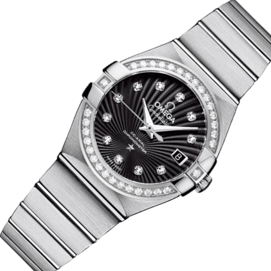 Omega Constellation 27 123.15 Black Supernova Dial  display picture 1