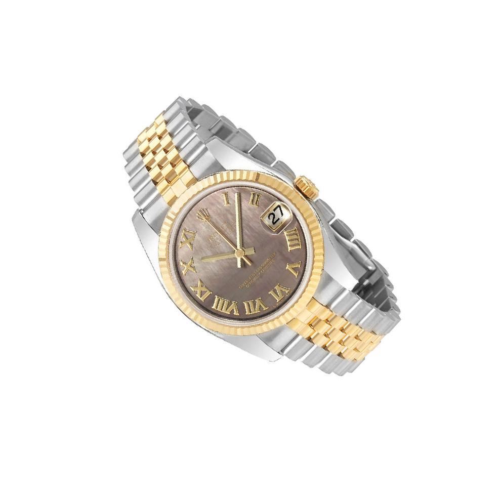 Rolex Datejust 31 178273 Black Mother of Pearl Dial, Stainless