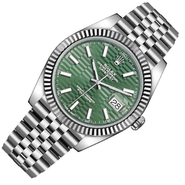 Rolex Datejust 41 126334 Green Dial, White Gold, 41.0 mm