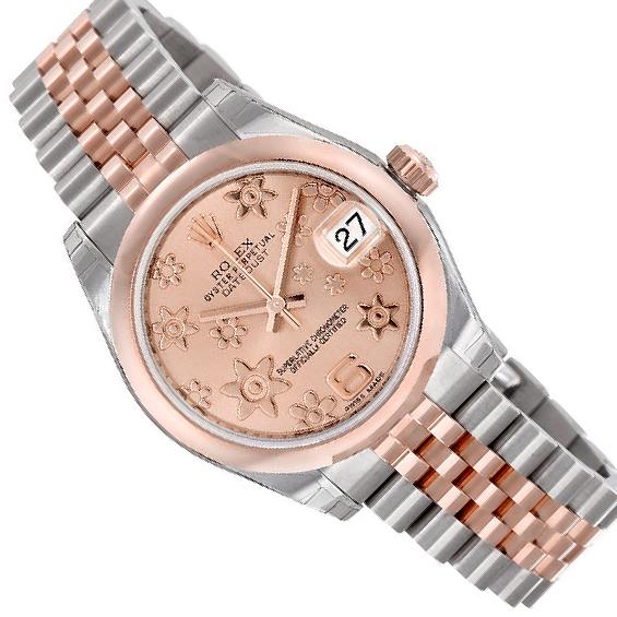 Rolex Lady-Datejust 31 178241 Pink Dial, 18kt Everose Gold, 31.0