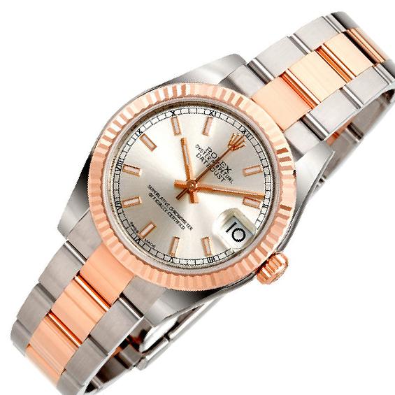 Dr.jena jena pro CS3 ジェーナプロ Rolex Lady-Datejust 31 178271 Silver Dial, 18kt Everose Gold, 31.0