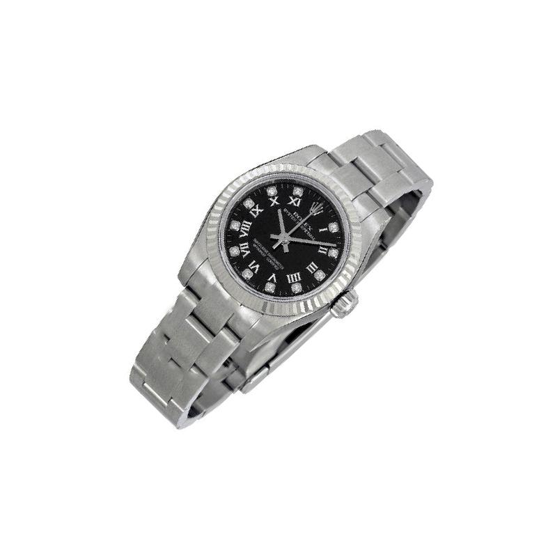 Rolex Oyster Perpetual 26 176234 Black Dial, Stainless Steel  display picture 1
