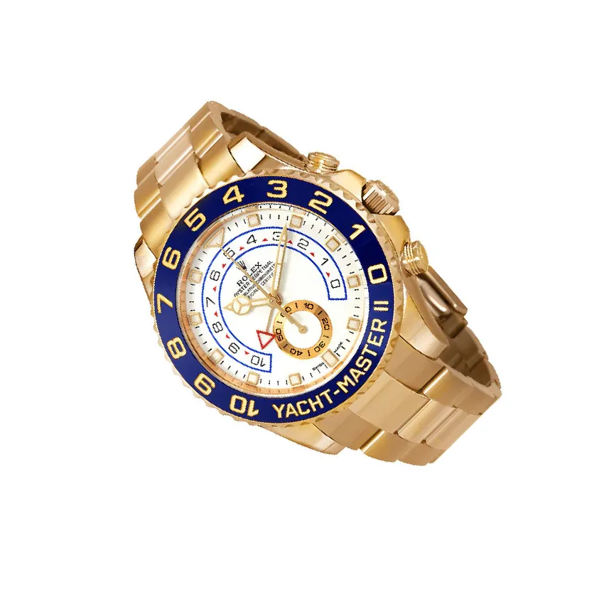 Rolex Yacht-Master II 116688 White Dial, 18kt Yellow Gold, Oyster