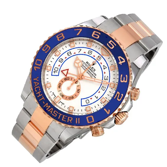 Rolex Yacht-Master II 116681 White Dial, Rose Gold, Chronograph