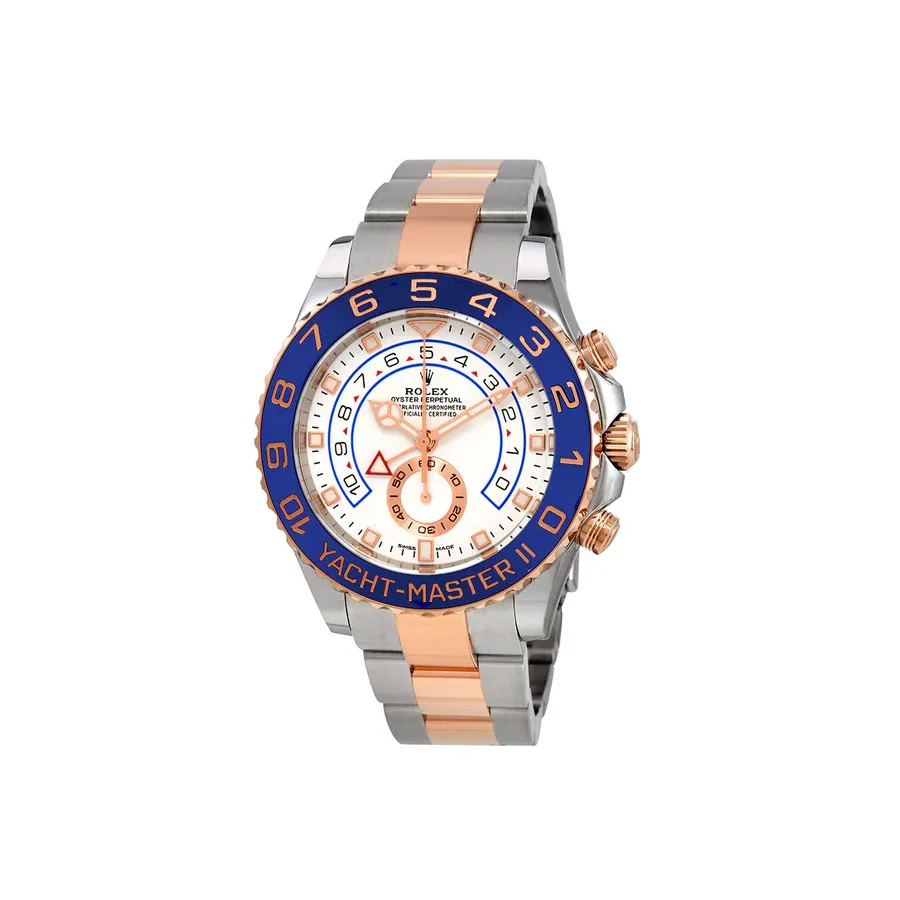 Rolex Yacht-Master II 116681 White Dial, Rose Gold, Chronograph