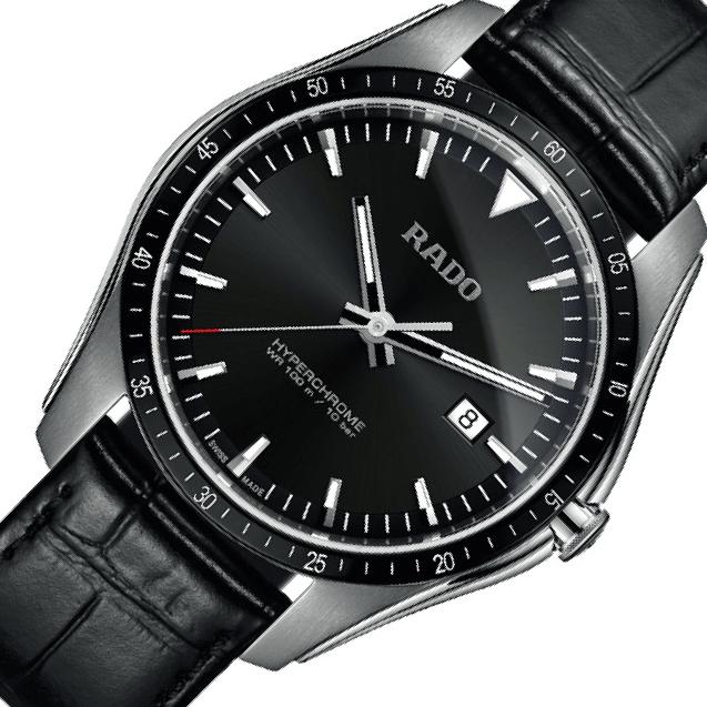 Rado HyperChrome 3250 Black Dial, Stainless Steel, Quartz, Men's Watch
