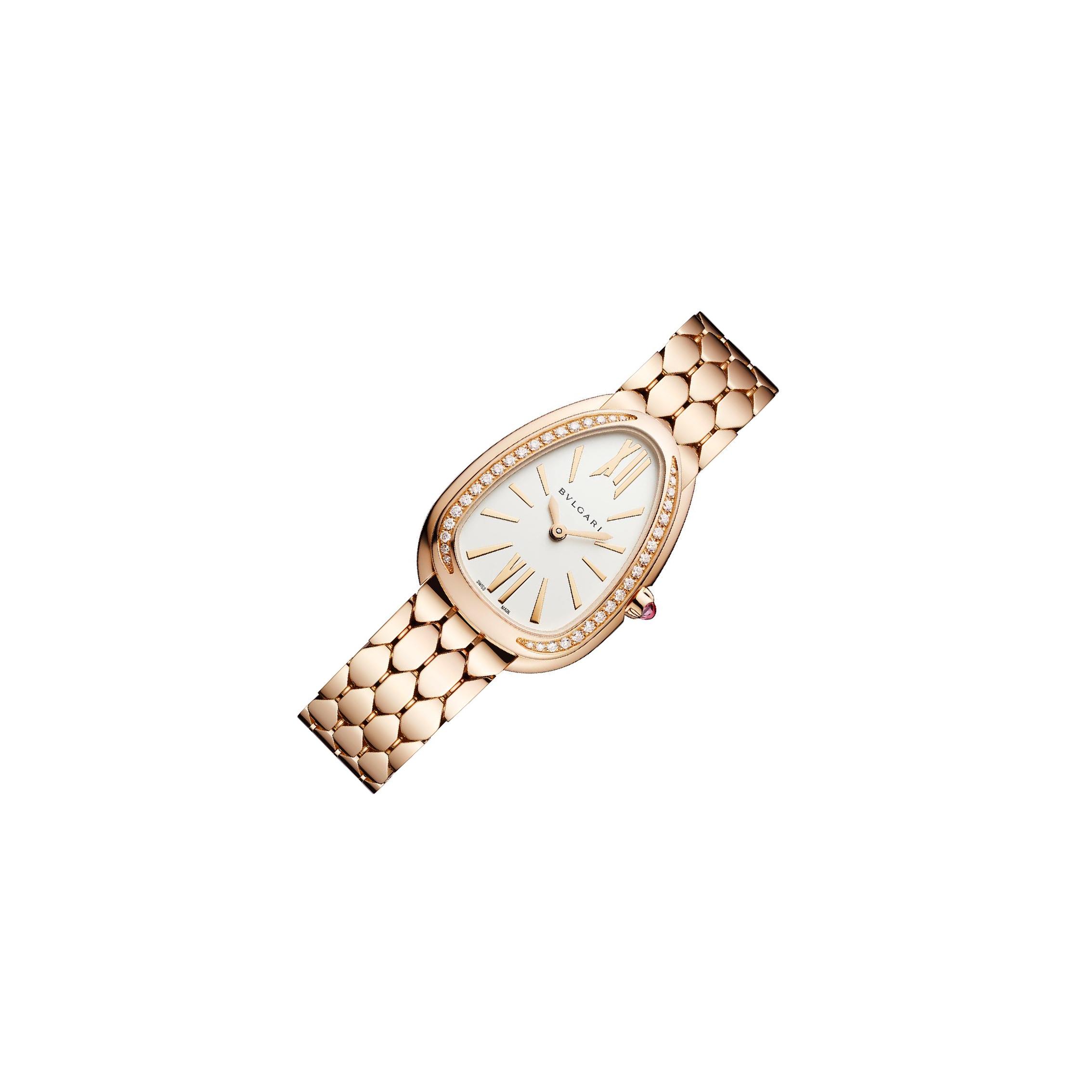 Bulgari Serpenti Seduttori 103146 33.0 mm, Rose Gold, 30.0 m, Analog