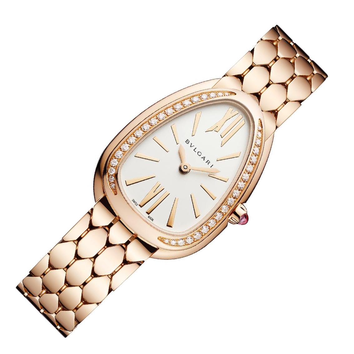 Bulgari Serpenti Seduttori 103146 33.0 mm, Rose Gold, 30.0 m, Analog