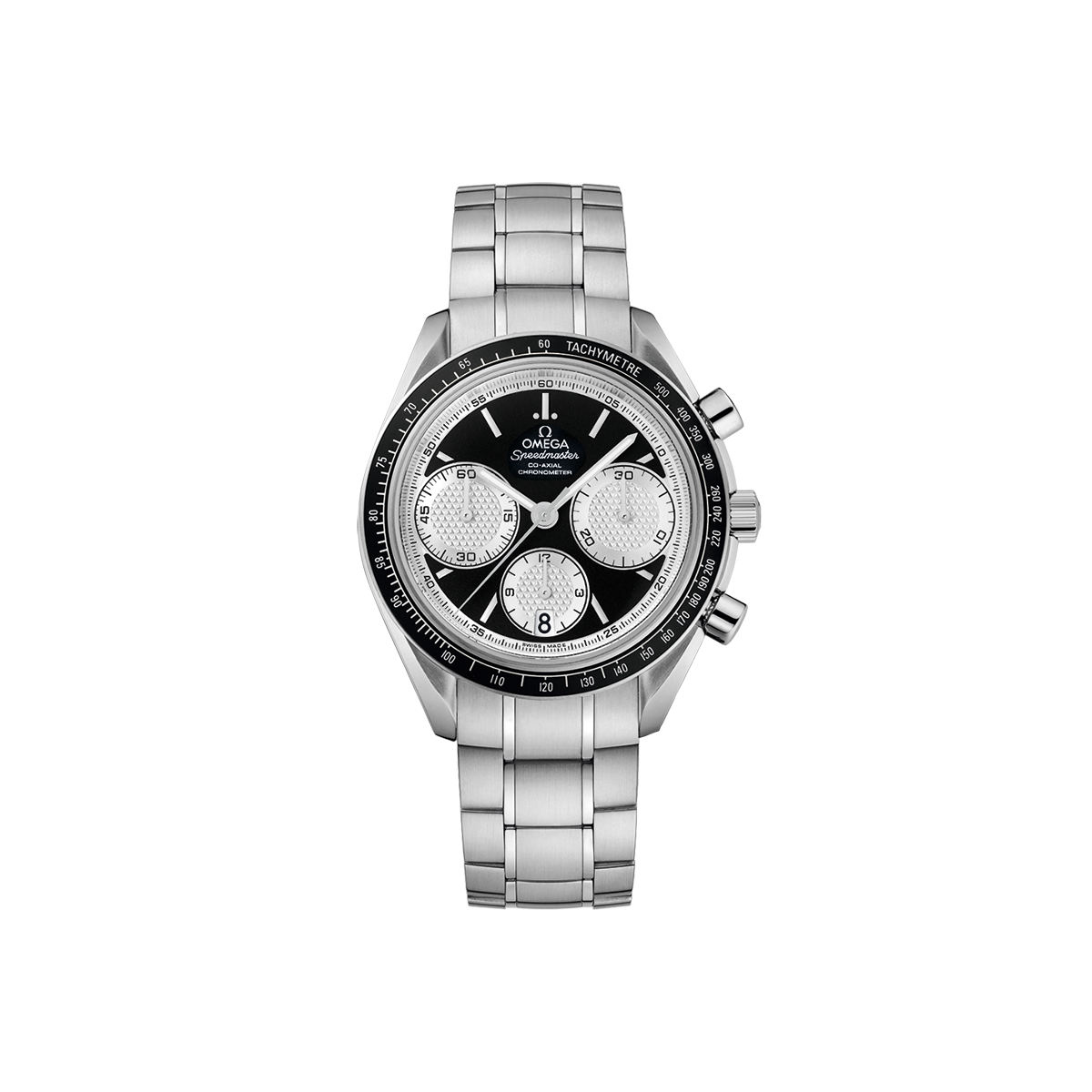 Omega Speedmaster Racing 326.30 Black and Silver Dial, Stainless