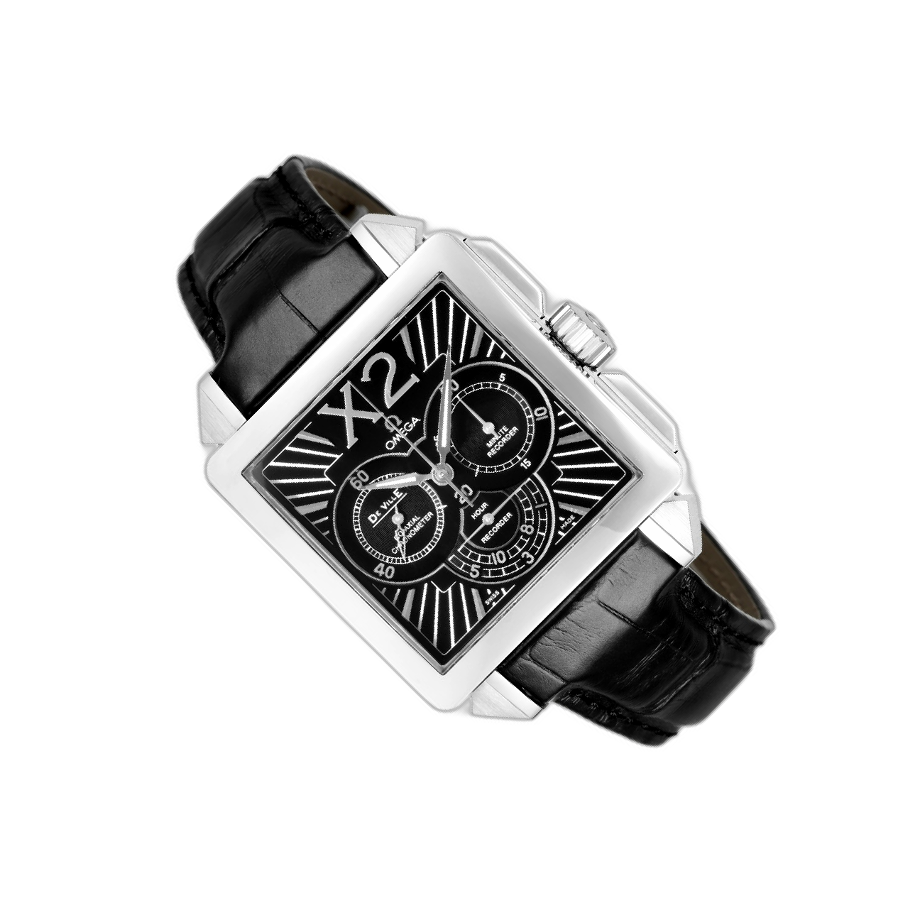 Omega De Ville 37 423.13 Black Dial, Stainless Steel, 37.0 mm, X2