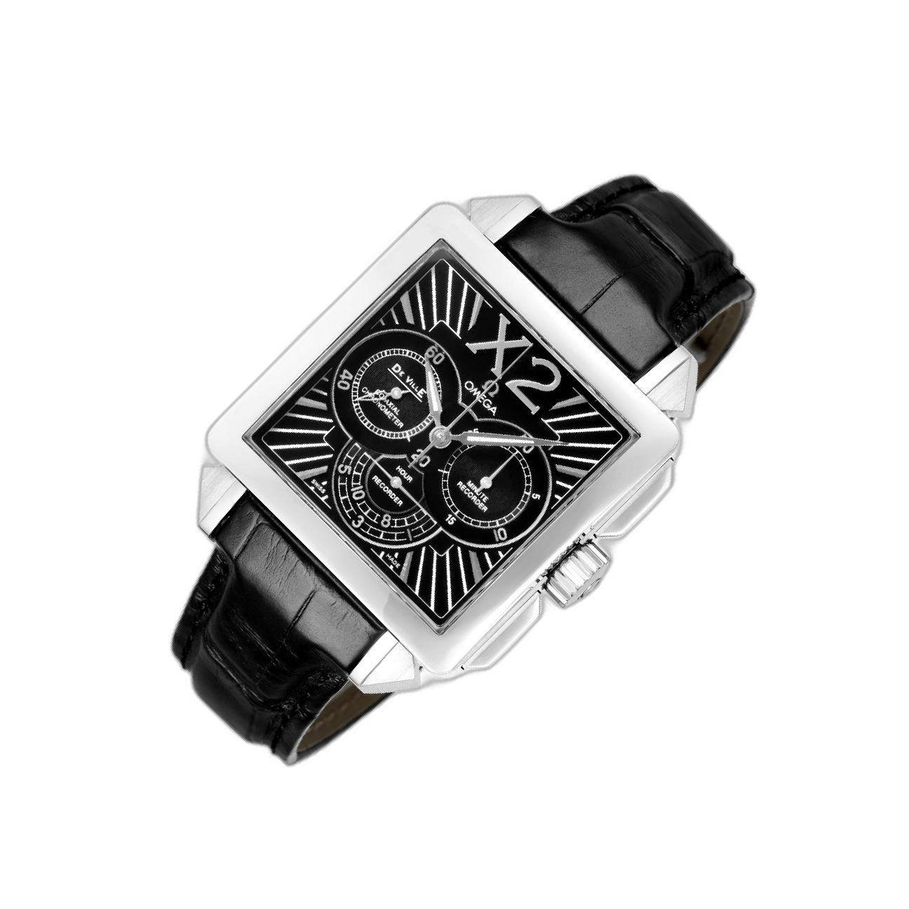 Omega De Ville 37 423.13 Black Dial, Stainless Steel, 37.0 mm, X2