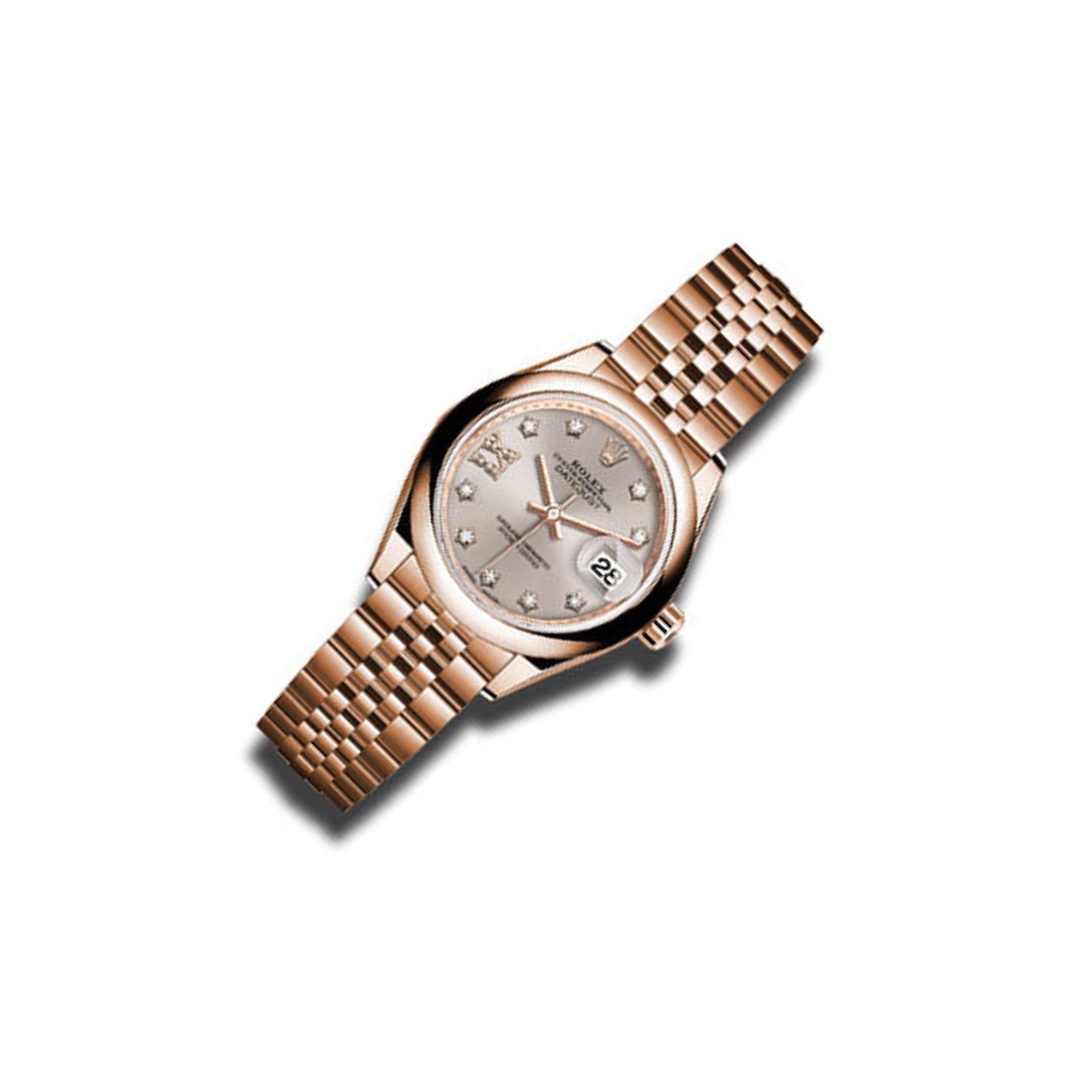 Rolex Lady-Datejust 28 279165 Sundust Dial, 18kt Pink Gold, 28.0