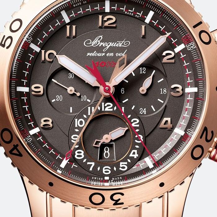 Breguet Type XX 3880BR Brown Dial, 18kt Rose Gold, Chronograph