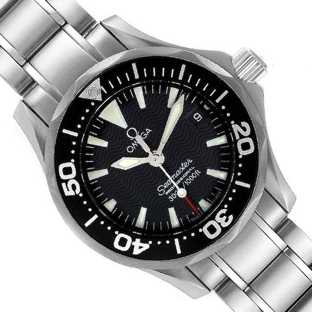 OMEGA Seamaster300 2282.50 Date black Dial Quartz Ladies Watch_935850 Omega Watch Stainless Steel 2282.50.00 | SwissWatchExpo main image 2