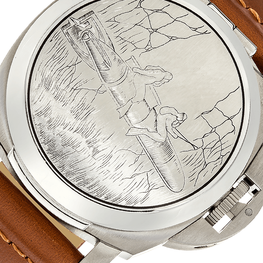 Panerai Luminor 00076 Black Dial, Titanium, 44.0 mm, Blackseal