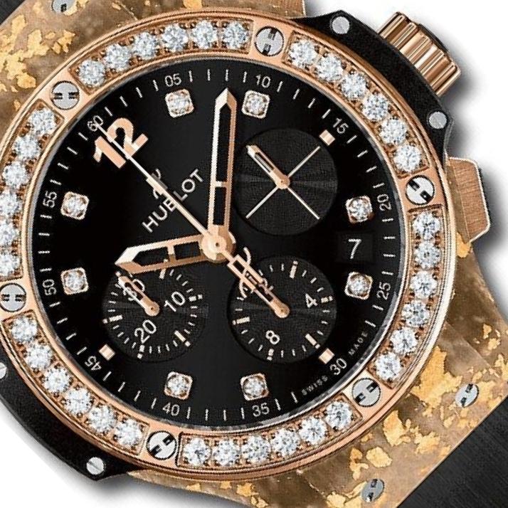 その他 BIG HIME LIMITED BLACK GOLD ver Hublot Big Bang 341.XN.1280.NR.1204 Black Dial, 18kt King