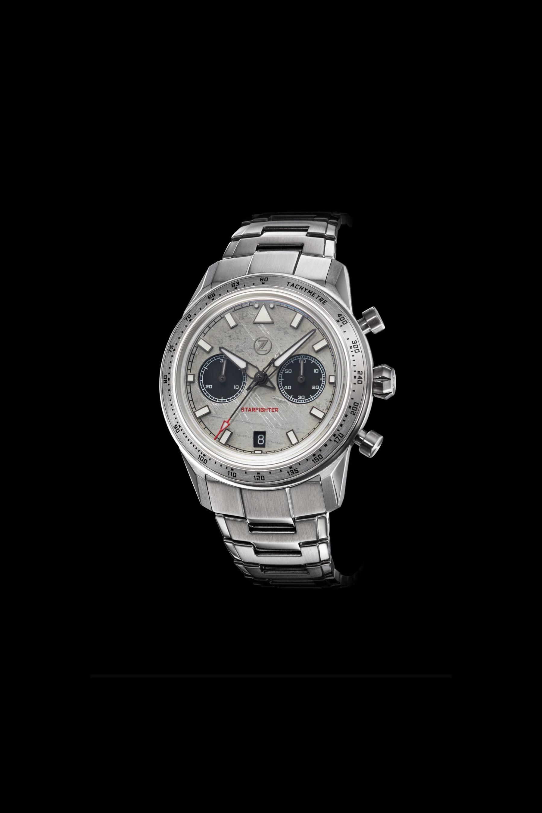 Zelos Starfighter Chronograph Limited Edition, Brushed
