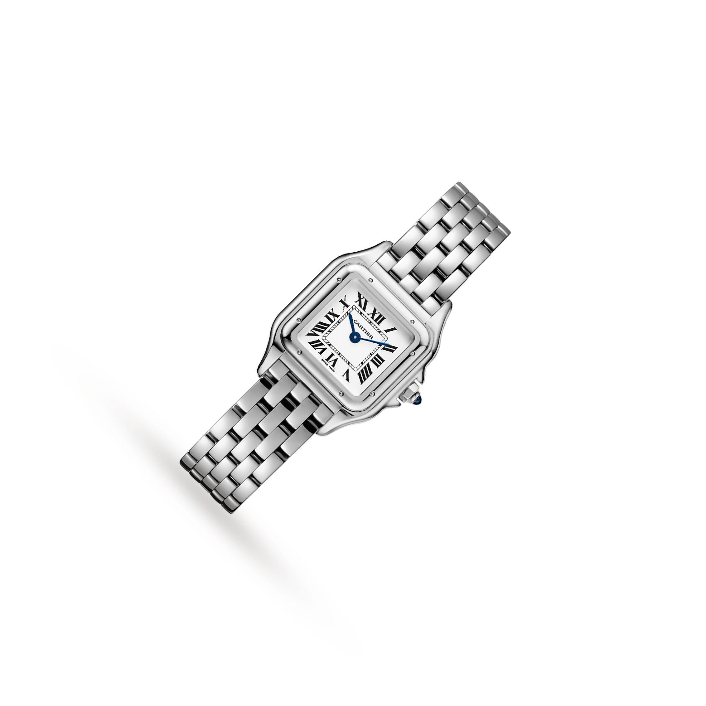 Cartier レディースウォッチ ステンレス Cartier Panthère de Cartier WSPN Silver Dial, Stainless Steel