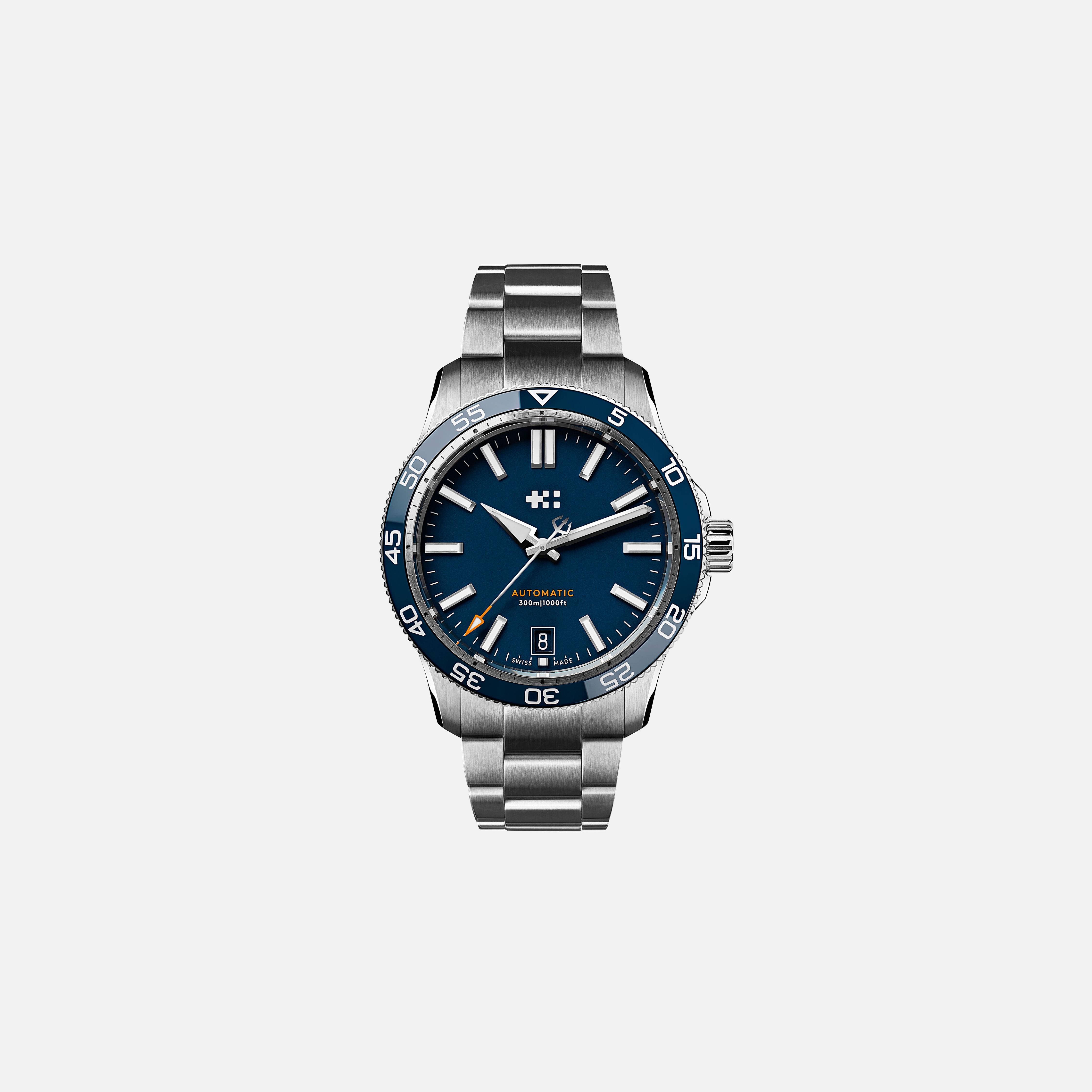 Christopher Ward Trident C60 Blue Dial, Stainless Steel, 38.0 mm