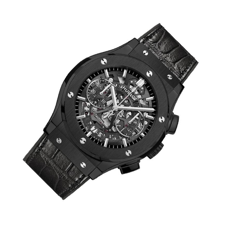 Hublot Classic Fusion 525.CM Skeleton Dial, Ceramic, 45.0 mm