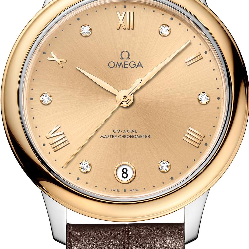Omega De Ville Prestige 434.23 Yellow Dial, 34.0 mm, Manual