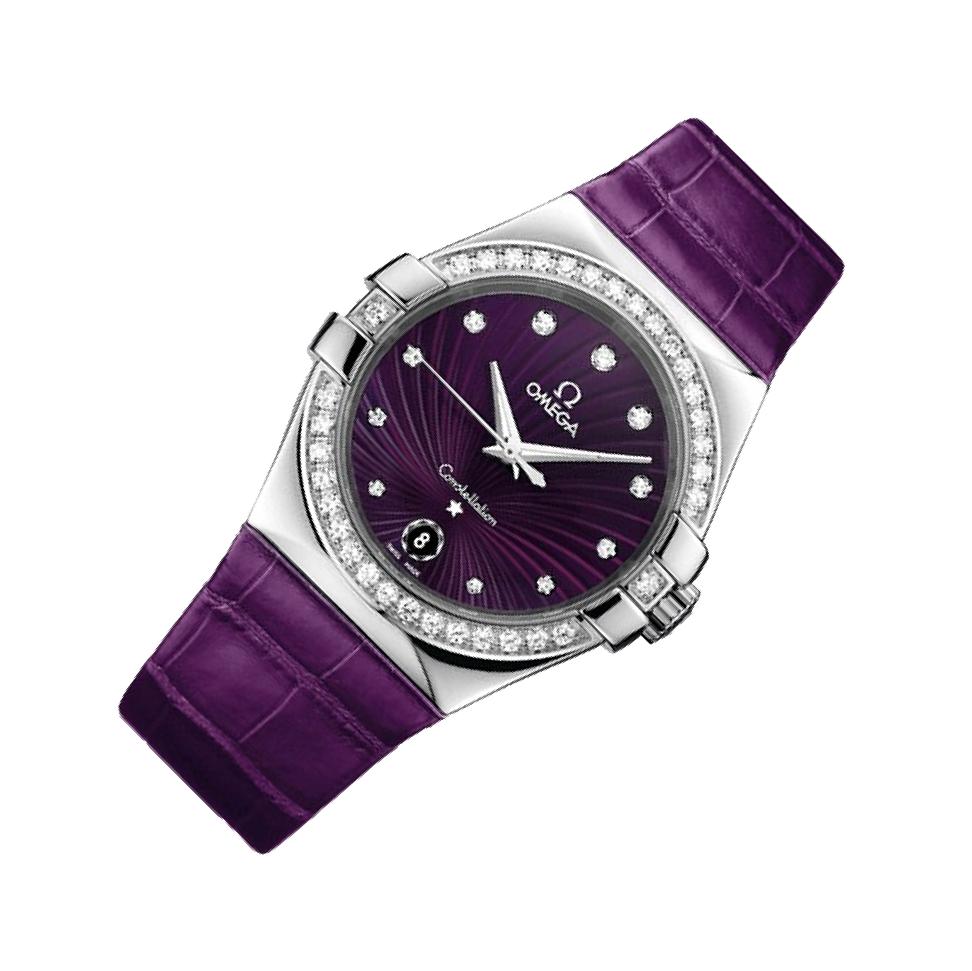 Omega Constellation 35 123.18 Supernova Dial, Stainless Steel