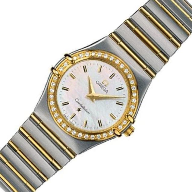 Omega Constellation 25.5 1277.70 White Dial, Yellow Gold, '95, Quartz