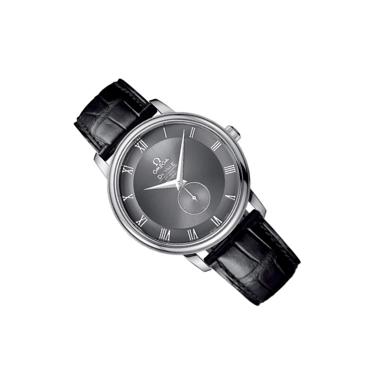 Omega De Ville Prestige 4813.40 Grey Dial, Stainless Steel, 39.0 