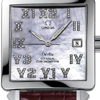 Omega De Ville 33.4 7805.75 Blue Dial, Stainless Steel, Byzantium
