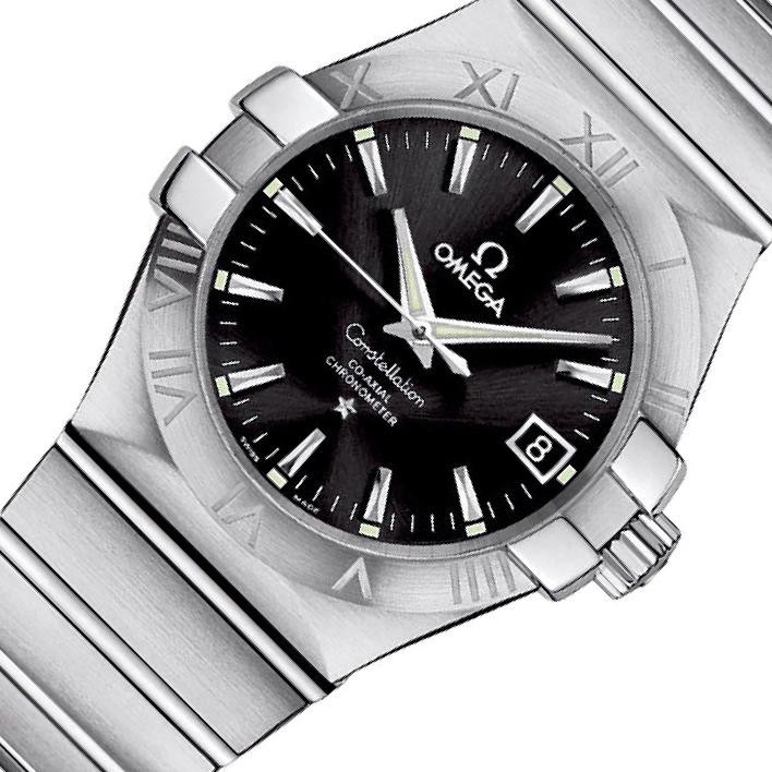 Omega Constellation 35 123.10 Black Dial, Stainless Steel, 35.0 mm